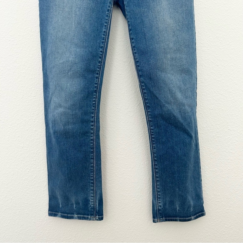 Hudson Jeans Barbara Straight Leg Denim Pants Ankle High Waist Blue Size 26 - Picture 3 of 16